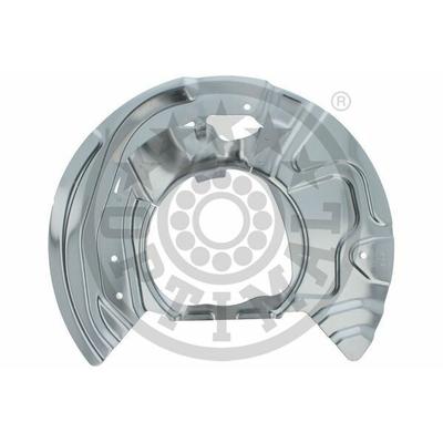 OPTIMAL Spritzblech, Bremsscheibe vorne links Silber für BMW 34116789089 34116857977 34116771983 BSP-5016L