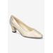 Women's Ballari Pump by Easy Street in Soft Gold (Size 9 M)