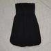 Zara Dresses | Black Zara Bubble Strapless Dress | Color: Black | Size: S