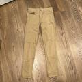 American Eagle Outfitters Jeans | American Eagle 00 Short Khaki Jeggings | Color: Tan | Size: 00 Short