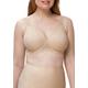 Minimizer-BH TRIUMPH "Contouring Sensation W01" Gr. 85, Cup F, beige Damen BHs Bügel-BHs