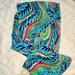 Lilly Pulitzer Accessories | Lilly Pulitzer Murfee Scarf Blue | Color: Blue/Pink | Size: Os