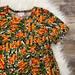 Lularoe Dresses | Lularoe Floral Carly Dress | Color: Orange/Yellow | Size: Xxs