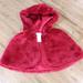 Disney Jackets & Coats | Authentic Disney Store Exclusive Original Faux Fur Cape /Poncho Xs | Color: Red | Size: 3tg