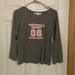 Victoria's Secret Intimates & Sleepwear | Long Sleeve Victoria Secret Sleeping Shirt | Color: Gray/Pink | Size: M