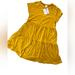 Lularoe Dresses | Lularoe Ariel Three Tiered Style Dress | Color: Yellow | Size: Various