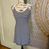 American Eagle Outfitters Dresses | American Eagle Navy Striped Dress | Color: Blue/White | Size: M
