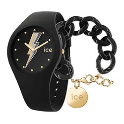 Ice Glam Rock - Electric Black - Medium - 2H + Jewellery - Chain Bracelet - Black