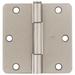 National Hardware 8.27" H x 4.33" W Butt Bearing Single Door Hinge in Gray | 8.27 H x 4.33 W x 0.98 D in | Wayfair N830-449