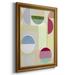 Corrigan Studio® Demi II Premium Framed Canvas- Ready To Hang Canvas, Solid Wood in Blue/Green/Pink | 20 H x 16 W x 2.5 D in | Wayfair