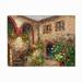 Red Barrel Studio® Tuscany Courtyard Outdoor Wall Decor All-Weather Canvas, Wood | 14 H x 19 W x 1.5 D in | Wayfair