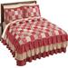 August Grove® Dockray Burgundy Microfiber Coverlet Microfiber in Red/White | Twin Coverlet | Wayfair A0BA75C0CEEB4F0082B62700325F6E47