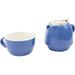 Red Barrel Studio® Zailie Tea For One Set, Ceramic in Blue | 4 H x 6.25 W x 4.25 D in | Wayfair 9271CDBA14D64F7AB84A339521E0F743