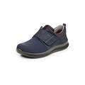 Avena Herren Hallux-Klettsneaker Extraweich Blau