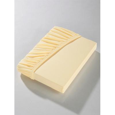 Betttuch WÄSCHEPUR Gr. 2, gelb (vanillegelb), , Jersey, 180x200 - 200x200cm, Jersey, 50% Baumwolle, 50% Modal, Laken Image