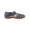 Slipper CLASSIC, Damen, Gr. 36, blau (jeansblau), Glattleder, klassisch, Schuhe