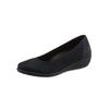 Ballerina CLASSIC, Damen, Gr. 38, blau (marine), Nubukleder, feminin, Schuhe