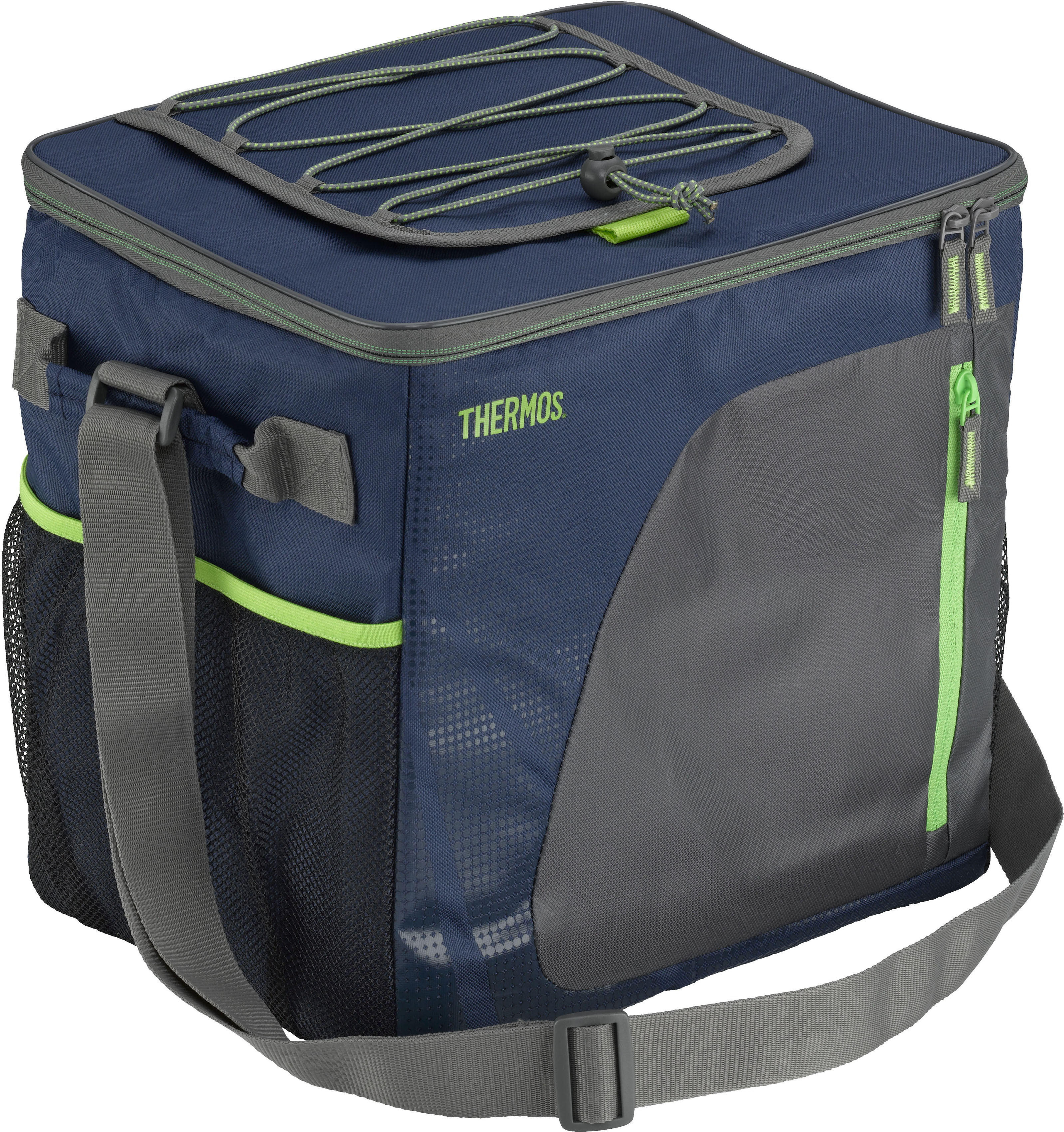 Kühltasche THERMOS "RADIANCE SOFT COOLER", blau, B:33cm H:31cm T:35cm, Kühlboxen, THERMOS IsoTec-Isolierung, Wasserdicht von innen und außen