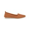 Slipper ANDREA CONTI, Damen, Gr. 35, braun (cognac), Glattleder, Leder, modisch, Schuhe