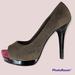 Jessica Simpson Shoes | Jessica Simpson Edith Suede Pumps Size 9b | Color: Gray/Pink | Size: 9