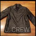 J. Crew Jackets & Coats | J. Crew 100% Vintage Leather Jacket! **Authentic** | Color: Black | Size: L