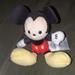 Disney Toys | Disney Store Mickey Mouse Tiny Big Feet Limited Release Plush | Color: Black/Red | Size: Osbb