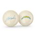 Imperial Justin Herbert White Los Angeles Chargers Player Signature & Team Cue Ball