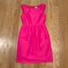 J. Crew Dresses | J.Crew Silk Barbie Hot Pink Dress 00 | Color: Pink | Size: 00