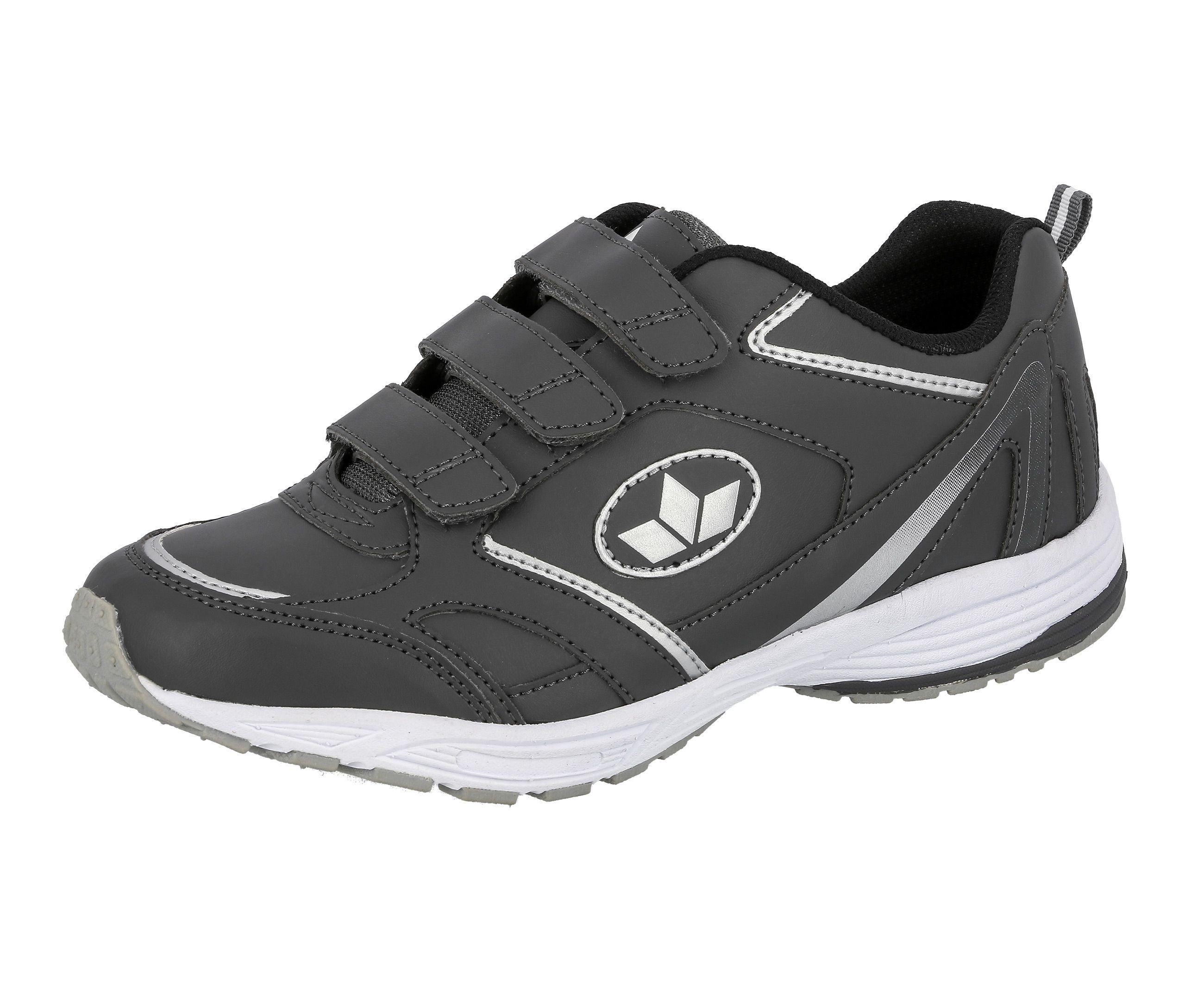 Laufschuh LICO "Joggingschuh Marlon V", Herren, Gr. 43, grau, Synthetik, Schuhe Laufschuh