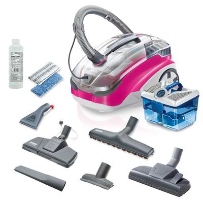 THOMAS Wasch-Sauger "AQUA+ ALLERGY & FAMILY", pink (magenta, grau), B:31,8cm H:30,6cm T:48,6cm, Nass-Trocken-Sauger, ECO-Stufe Image