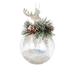 The Holiday Aisle® Stag Topped Ball Ornament Glass in Green | 5 H x 5 W x 5 D in | Wayfair 1A5199F5646F44858B717097EF87F500