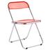 Butterfly Chair - Orren Ellis Plastic Butterfly Chair Folding Chair in Red | 29.52 H x 18.5 W x 16.33 D in | Wayfair