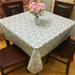 Winston Porter Dashurie Floral Square Tablecloth in Gray/Blue | 39.37 W x 39.37 D in | Wayfair BF77A1E768B04132B9BE808AB1EFFC0E
