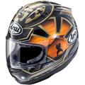 Arai RX-7V Evo Pedrosa Spirit Helm, schwarz-gold, Größe S
