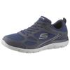 Sneaker SKECHERS "Summits-South Rim", Herren, Gr. 48,5, blau, Textil, Leder, sportlich, Schuhe, Freizeitschuh, Halbschuh, Schnürschuh im modernen Materialmix, Topseller