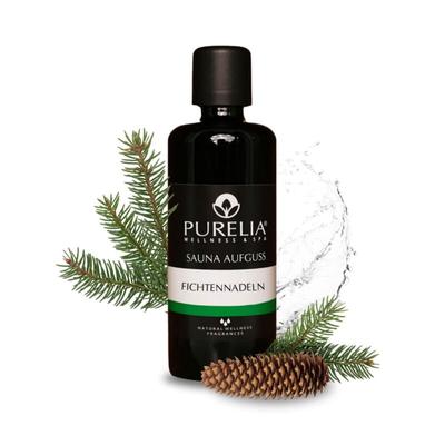 Saunaaufguss Konzentrat Fichtennadel 100 ml natürlicher Sauna-aufguss - reine ätherische Öle