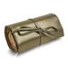 Curata Pewter Leather Tie Jewelry Roll with Removable Zippered Pouch