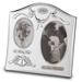 Curata Satin Silver-Plated 25th Anniversary Our Wedding Day 3.5x5 Photo Our Silver Anniversary 4x6 Photo Frame