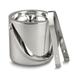 Curata Stainless Steel 1.5 Quart Ice Bucket with Lid and Tongs