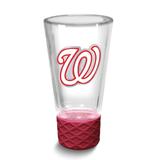 MLB Washington Nationals Collectors 4 Oz. Shot Glass with Silicone Base