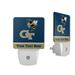 Georgia Tech Yellow Jackets Personalized 2-Piece Nightlight Set