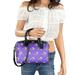 Coach Bags | Coach Mini Bennett Top Zip Satchel Shoulder Crossbody Bag Purple Multi | Color: Black/Purple | Size: Os