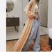 Free People Jackets & Coats | Free People Kadence Beaded Smocked Maxi Duster | Color: Yellow | Size: S