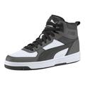Sneaker PUMA "REBOUND JOY" Gr. 43, grau (dark shadow, puma black, white) Schuhe Puma