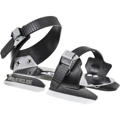 Schlittschuhe POWERSLIDE "Rutscherla II" Gr. 24, silber (schwarz, silberfarben), Inlineskates_Rollschuhe_Schlittschuhe, 24/31, Kunststoff