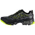 La Sportiva Herren Akyra GTX Trail-Laufschuhe, Mehrfarbig, Grau, Grün (Carbon/Apple Green 000), 38.5 EU