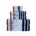 Brooks Brothers Nautical Blanket Stripe 6 Pcs Towel Set Turkish Cotton in Blue | 28 W in | Wayfair nautwht6