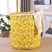 Harriet Bee Cloth Laundry Basket Fabric | 21.6 H x 17.7 W x 17.7 D in | Wayfair 91CF55715BF647F38D09B92BE09A2930