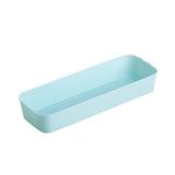 Ebern Designs 1.69"H x 9.84" W x 3.54" D Multi-Purpose Drawer Organizer Plastic in Blue | 1.69 H x 9.84 W x 3.54 D in | Wayfair