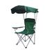 Arlmont & Co. Folding Camping Chair Metal in Green | 36 H x 22 W x 22 D in | Wayfair FB337FBDBE124673B8658CF84452F3CC